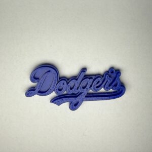 Dodgers keychain