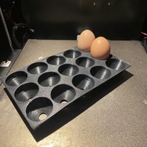 15-Count 3D Printable Egg Carton – Durable and Functional Design"
